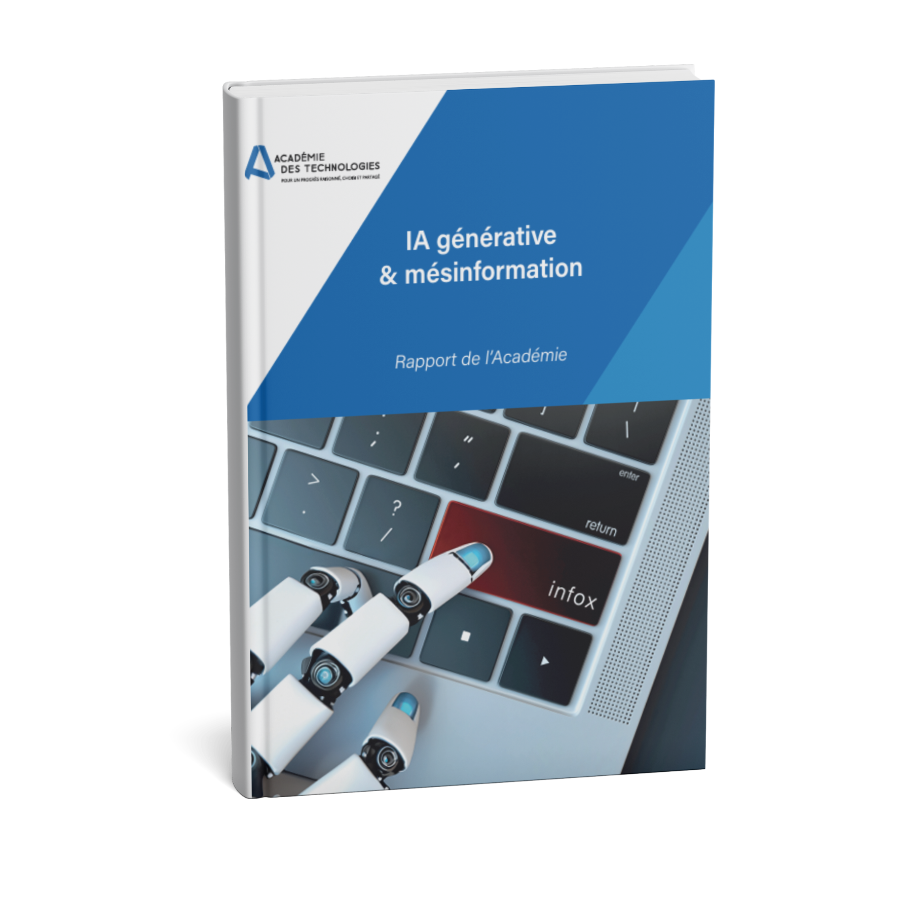 Couverture du rapport IA générative et mésinformation