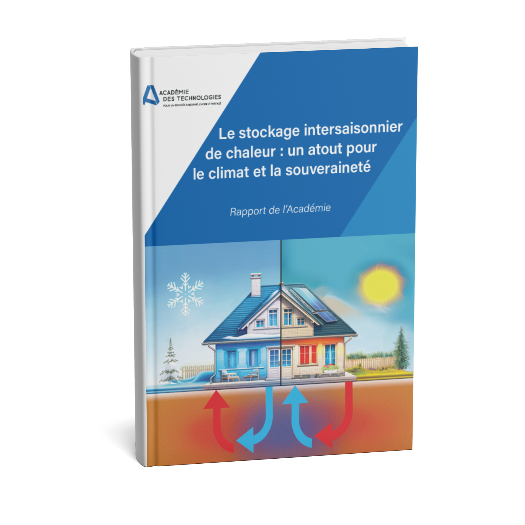 Couverture du rapport Le stockage intersaisonnier de chaleur: un atout pour le climat et la souveraineté