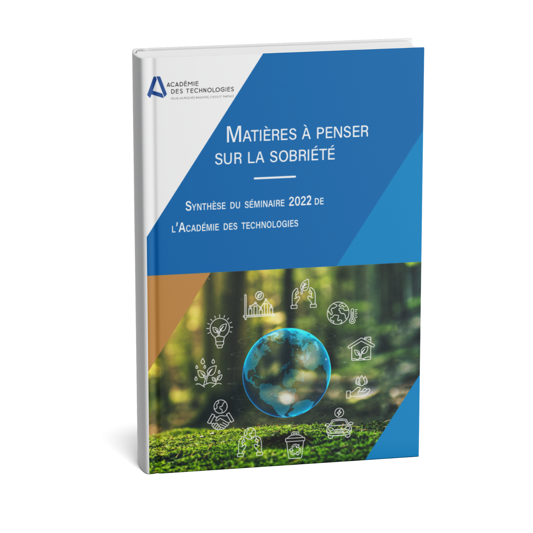 Couverture du rapport Matière à penser sur la sobriété